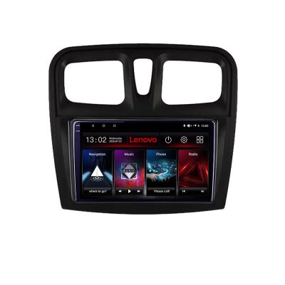 Navigatie Dacia Sandero 2012-2020 var B Android radio gps internet  8 core QLED 2K 8+256 360 Lenovo