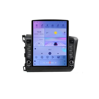 Navigatie Honda Civic Sedan G-132 ecran tip TESLA 9.7" cu Android Radio Bluetooth Internet GPS WIFI 4+32GB DSP 4G Octa