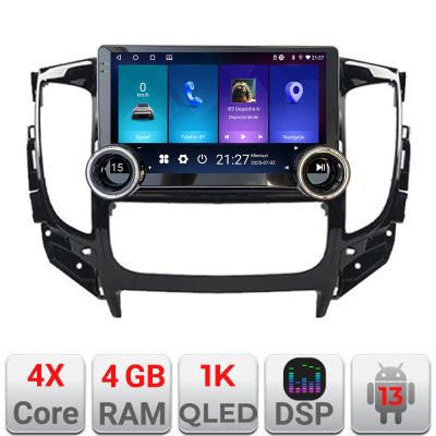 Navigatie Mitsubishi L200 2014-2020 Kit-1094 Edotec  4+64 10.5 inch Incell 1K android Wifi 5Ghz gps internet  v1