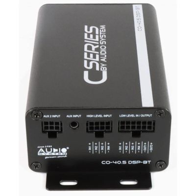 Procesor de sunet Audio System CO-40.5 DSP, 4 x 60, in 2 sau 4 ohm, clasa D, 5 canale amplificate si 2 preamplificate procesor de sunet