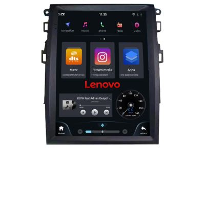 Navigatie Ford Mondeo 4 tip tesla radio gps internet Qualcomm 8X 8+128 360 4G carplay android auto  kit-tesla-377+ULTRA-9.7-8+128