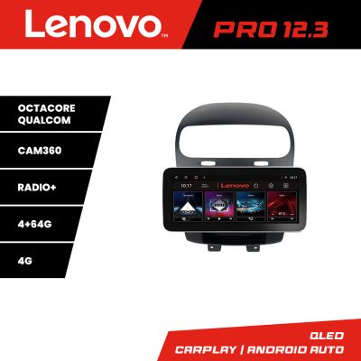 Navigatie Fiat Freemont Dodge Journey 2012-2019 Lenovo PRO 4+64 12.3 inch qled android 4G DSP gps internet 32