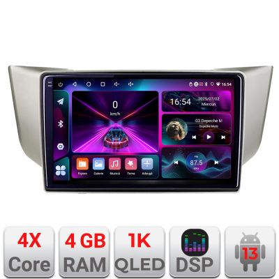 Navigatie Lexus RX 2003-2009 A- rx-03  4+64 InCell Display 1K Android Waze USB Navigatie Internet Youtube Radio