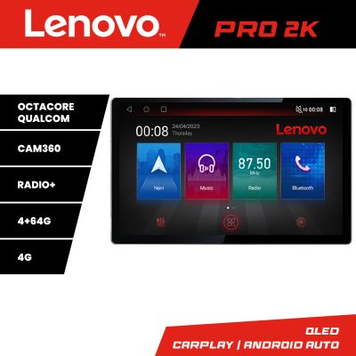 Navigatie Ford Transit 2019- varianta cu radio cd simplu Lenovo PRO 4+64 13 inch 2K android 4G DSP gps internet  Kit-transit-2019-a