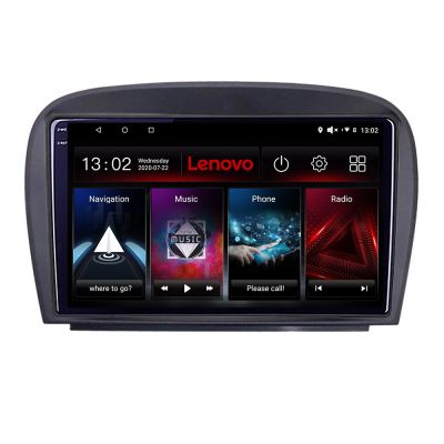 Navigatie Mercedes SL W230 2004-2011 Lenovo Kit-W230 8 core QLED 2K 8+256 360 Android Waze USB Navigatie Internet Youtube Radio