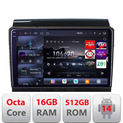 Navigatie Fiat Ducato Citroen Jumper Peugeot Expert 2006-2018 variante cu radio cd sau navigatie de fabrica Android 16+512GB v1 Edotec
