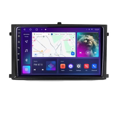 Navigatie Rexton 2019- B-REXTON Android Ecran QLED octa core 4+64 carplay android auto KIT-REXTON+EDT-E309V3