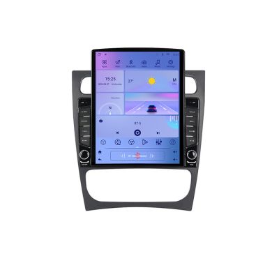 Navigatie Mercedes C W203 2001-2007 ecran tip TESLA 9.7" cu Android Radio Bluetooth Internet GPS WIFI 4+32GB DSP