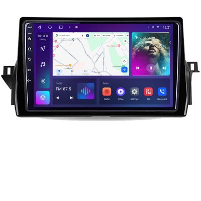 Navigatie Toyota Camry 2021- B-camry2021 Android Ecran QLED octa core 4+64 carplay android auto kit-camry2021+EDT-E310V3