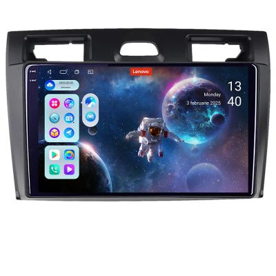 Navigatie Ford Fiesta MK5 2002-2008 Android radio gps internet 8 core QLED 2K 12+256 360 Lenovo