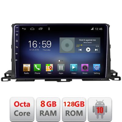 Navigatie Toyota Highlander 2013-2018 Android radio gps internet  Octa Core 8+128 LTE KIT-highlander13+EDT-E610