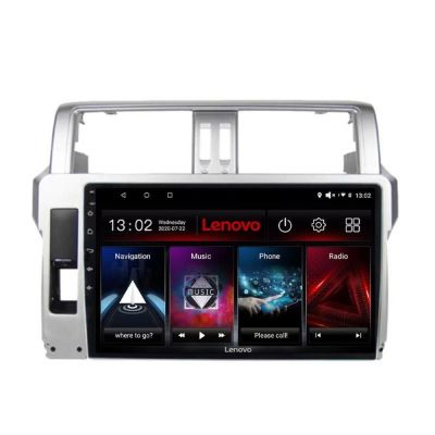 Navigatie Toyota Landcruiser J150 Prado 2014-2017 Lenovo Kit-065 8 core QLED 2K 8+256 360 Android Waze USB Navigatie Internet Youtube Radio
