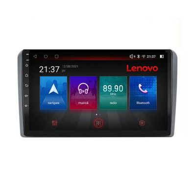 Navigatie Audi A3 8P Quad Core Lenovo Kit-049 8 core QLED Qualcomm 4+64 360 Android Waze USB Navigatie Internet Youtube Radio
