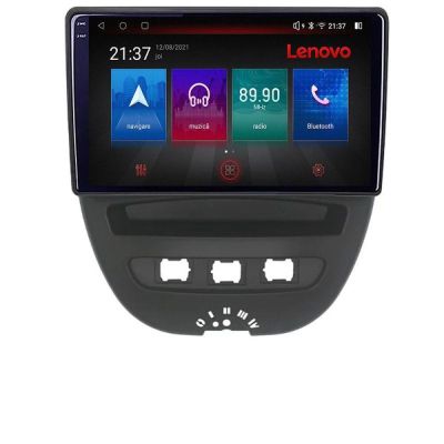 Navigatie Citroen C1 Peugeot 107 Toyota Aygo 2005-2014 Android radio gps internet 8 core QLED Qualcomm 4+64 360 Lenovo v2