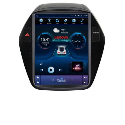 Navigatie Hyundai IX35 2010-2015 tip tesla radio gps internet 8 Core 3+32 4G carplay android auto  kit-tesla-361+EDT-E42