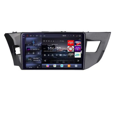 Navigatie Toyota Corolla 2013-2017 Edotec Kit-470 8 core QLED 2K 16+512GB 360 Android Waze USB Navigatie Internet Youtube Radio