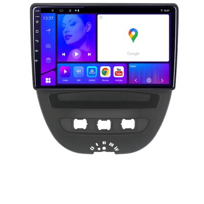 Navigatie Citroen C1 Peugeot 107 Toyota Aygo 2005-2014 Octa Core EDOTEC-LITE Android Ecran 720P Octa Core 4+64 Carplay  Android auto v1