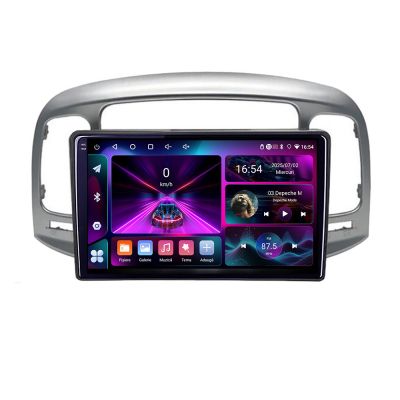 Navigatie Hyundai Accent 2006-2012 A-ACCENT  4+64 InCell Display 1K Android Waze USB Navigatie Internet Youtube Radio