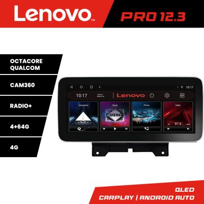 Navigatie Range Rover Sport 2010-2013 Lenovo Qled 12.3 inch Octa Core 4+64 360 DSP ADAS carplay android auto radio internet kit-sport10+PRO-12.3-4+64