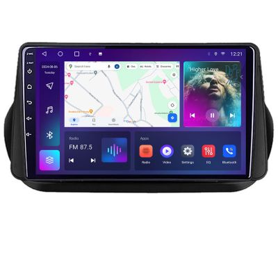 Navigatie Peugeot Bipper, Citroen Nemo, Fiat Qubo 2008-2017 NAVTEC Android Ecran 720P Quad Core 2+32 Carplay  Android auto v2