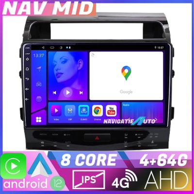 Navigatie Toyota Land Cruiser V8 L200 2009-2020 Octa Core EDOTEC-LITE Android Ecran 720P Octa Core 4+32 Carplay  Android auto