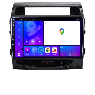 Navigatie Toyota Land Cruiser V8 L200 2009-2020 Octa Core EDOTEC-LITE Android Ecran 720P Octa Core 4+32 Carplay  Android auto
