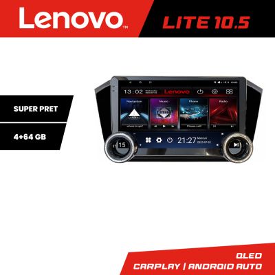 Navigatie VW PASSAT 2015- Kit-518 Lenovo  8 core 4+64 10.5 inch Incell 1K android Wifi 5Ghz gps internet