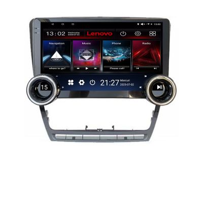 Navigatie Skoda Octavia 2 2005-2013 Manual Kit-005 Lenovo  8 core 4+64 10.5 inch Incell 1K android Wifi 5Ghz gps internet 3