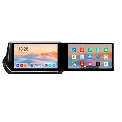 Navigatie Peugeot 2008 2020- Edotec 2 ecrane  8 core 4+128 21.6 inch Incell android Wifi 5Ghz gps internet  Kit-209-2020