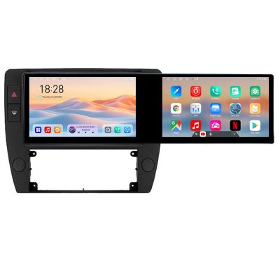 Navigatie Passat B5 1997-2004 Edotec 2 ecrane  8 core 4+128 21.6 inch Incell android Wifi 5Ghz gps internet