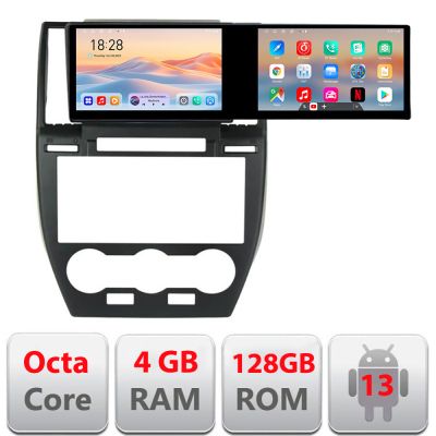 Navigatie LandRover Freelander 2 2006-2012 Kit-freelander2 Edotec 2 ecrane  8 core 4+128 21.6 inch Incell android Wifi 5Ghz gps internet et GPS