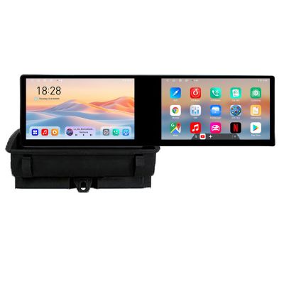 Navigatie Audi Q3 2011-2018 Edotec 2 ecrane  8 core 4+128 21.6 inch Incell android Wifi 5Ghz gps internet Kit-q3