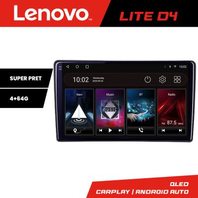 Navigatie Citroen C3 2022- Lenovo QLED 1K 4+64 WIFI 5Ghz carplay android auto Android EDT-LITE-D4-9-4+64