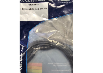 Connects2 Cablu AUX-IN CT29AX15 Tata - Tata Jack 3M