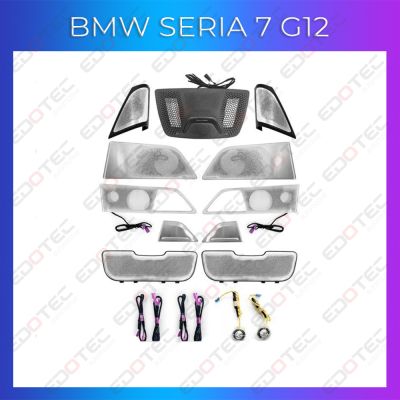 Lumini ambientale BMW G12 capacce boxe iluminate control din telefon sau sistemul original