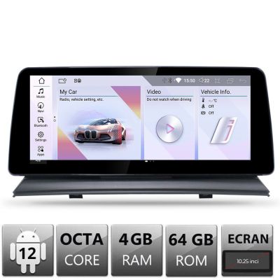 Navigatie dedicata Edotec BMW X3 E83 Android ecran 10.25" 4+64 4G BT