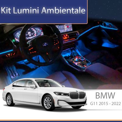 Lumini Ambientale BMW seria 7 G11 G12 capace boxe iluminate control telefon sau sistem original