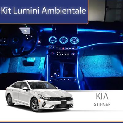 Lumini Ambientale Kia Stinger gură de ventilație iluminată control telefon sau sistem original