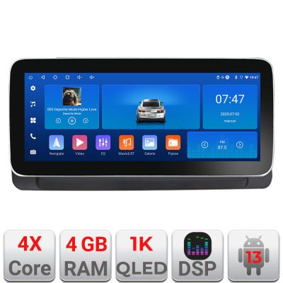 Navigatie BMW Seria 3 E90 fara ecran de fabrica Edotec 4+64 12.3 inch Incell 1K android Wifi 5Ghz gps internet