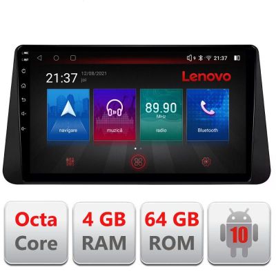 Navigatie Nissan Micra intre anii 2014-2024 Android radio gps internet Octa Core 4+64 LTE Kit-micra+EDT-E509-PR RESIGILAT
