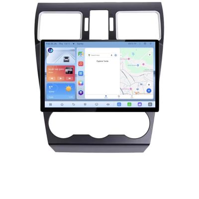 Navigatie Subaru Forester XV Qled 1K Octa Core 4+64 LTE 4G DSP Wifi 5Ghz android auto carplay radio gps internet kit-062-2019+EDT-E413V3