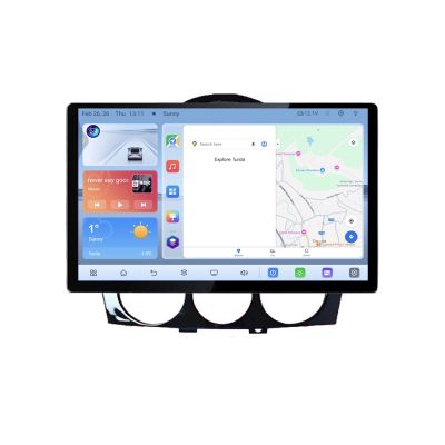 Navigatie dedicata Mazda RX8 2008-2011 Edonav ecran 13" 1K 4+64 Android Waze USB Navigatie 4G 360 Toslink Youtube Radio kit-rx