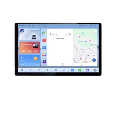 Navigatie dedicata Edonav Peugeot Bipper, Citroen Nemo, Fiat Qubo 2008-2017, Ecran 1K QLED 13",Octacore,4Gb RAM,64Gb Hdd,4G,360,DSP,Carplay,Bluetooth EDT-E413