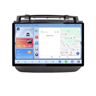 Navigatie VW Touareg 2011-2018 Edotec 4+64 1K 13 inch qled android 4G DSP gps internet  Kit-1142-type-a