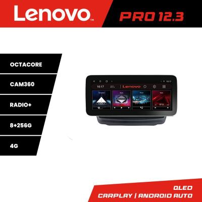 Navigatie Hyundai Genesis K-GENESYS Lenovo PRO 8+256 12.3 inch qled android 4G DSP gps internet