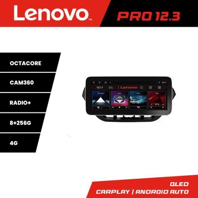 Navigatie Hyundai I10 2013-2019 K-HY38 Lenovo PRO 8+256 12.3 inch qled android 4G DSP gps internet