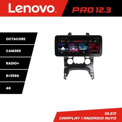 Navigatie Peugeot 3008 K-323 Lenovo PRO 8+256 12.3 inch qled android 4G DSP gps internet  8Core