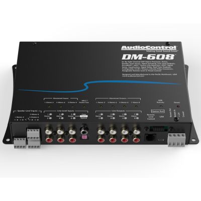 Procesor de sunet Audio Control DM-608, în 2-4 Ω, fără amplificator, procesor DSP