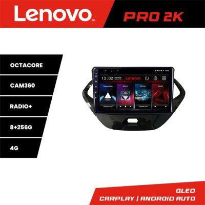 Navigatie Ford KA 2015-2020 Android radio gps internet 8 core QLED 2K 8+256 360 Lenovo