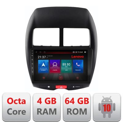 Navigatie Mitsubishi 2013-2017 E-026 Octa Core cu Android Radio Bluetooth Internet GPS WIFI DSP 4+64GB 4G RESIGILAT